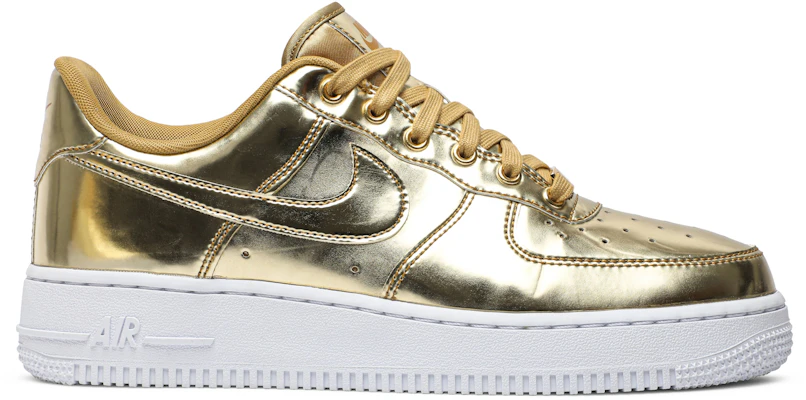 (W) Nike Air Force 1 SP 'Liquid Metal - Emas' CQ6566-700 Buy (W) Nike Air Force 1 SP 'Liquid Metal - Emas' CQ6566-700