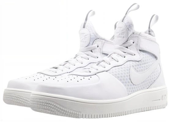 (W) Nike Air Force 1 UltraForce Mid ''Blanc Summit'' 864025-100 Lookbook (W) Nike Air Force 1 UltraForce Mid ''Blanc Summit'' 864025-100