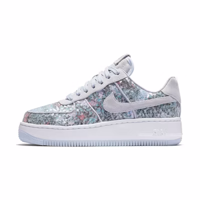 (W) Nike Air Force 1 Upstep Glass Slipper