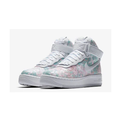 (W) Nike Air Force 1 Upstep Hi LX 'Sequin Fabric'