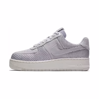 (W) Nike Air Force 1 Upstep PRM 'Metallic Platinum'