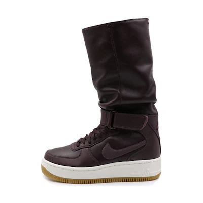 (W) Nike Air Force 1 Upstep Warrior Dark Red