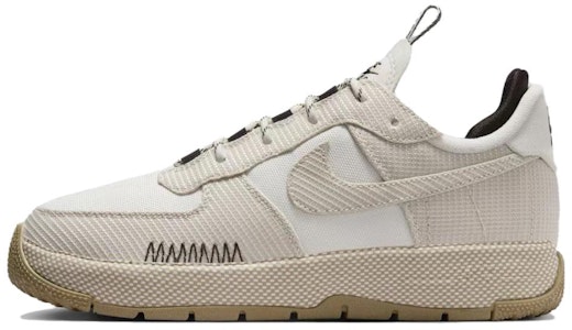 耐吉 AIR FORCE 1 WILD 耐磨透氣 低幫 板鞋 男款 米白 Buy 耐吉 AIR FORCE 1 WILD 耐磨透氣 低幫 板鞋 男款 米白