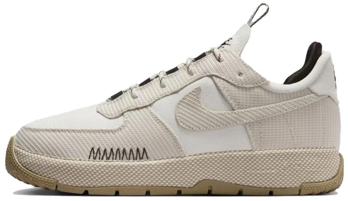 耐吉 AIR FORCE 1 WILD 耐磨透氣 低幫 板鞋 男款 米白 Buy 耐吉 AIR FORCE 1 WILD 耐磨透氣 低幫 板鞋 男款 米白