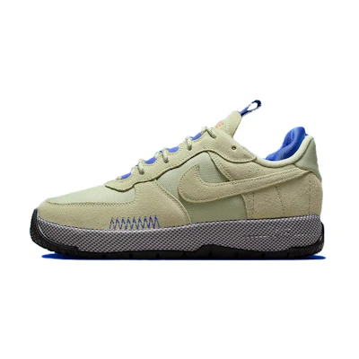 (W) Nike Air Force 1 Wild 'Olive Aura Aquarius Blue'
