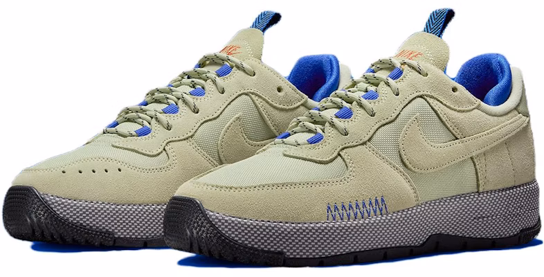 (W) 나이키 에어 포스 1 와일드 '올리브 아우라 아쿠아 블루' FB2348-301 Lookbook (W) 나이키 에어 포스 1 와일드 '올리브 아우라 아쿠아 블루' FB2348-301