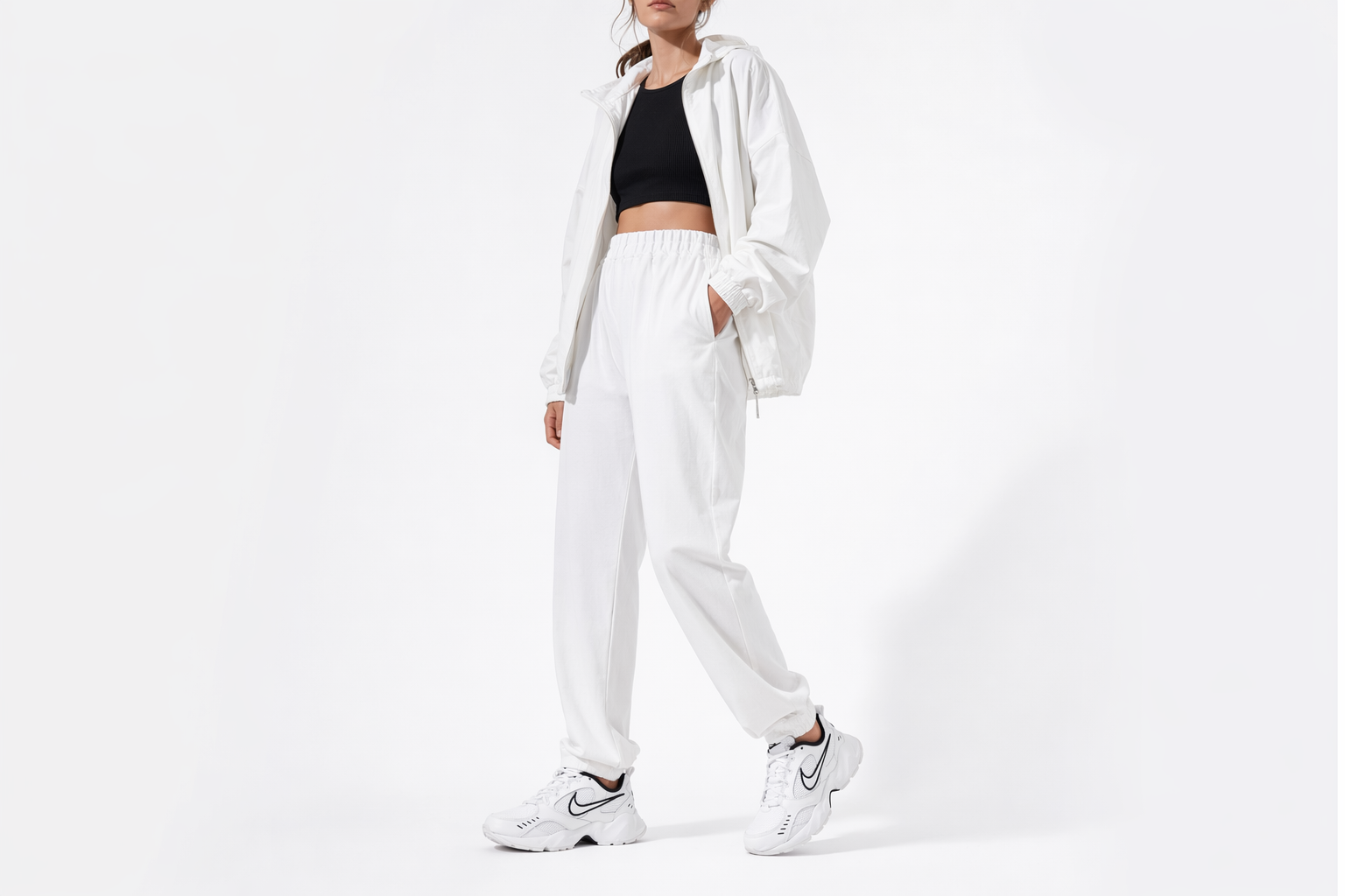 Order （女款）Nike Air Heights '白色 黑色' CI0603-102