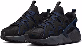 Lookbook Nike Air Huarache 舒適百搭 減震耐磨 低筒 跑步鞋 女款 黑藍