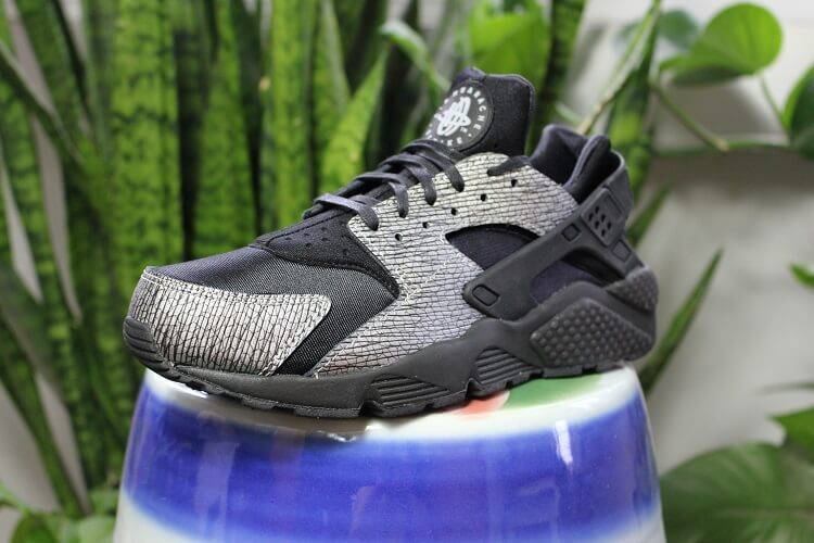 (W) Nike Air Huarache 'Black Reptile' 圖 2