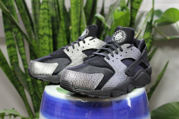 (W) Nike Air Huarache 'Black Reptile' 圖 4