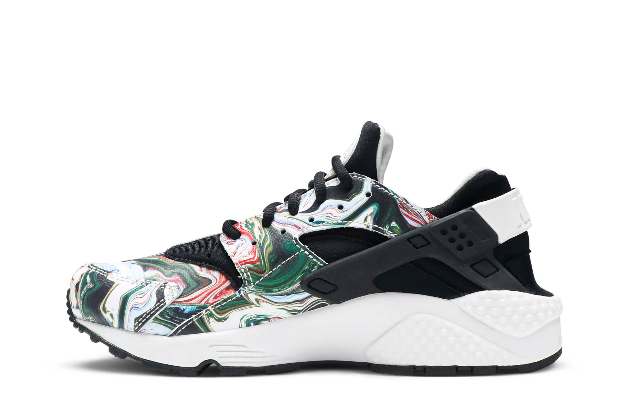 Lookbook (W) Nike Air Huarache 'Marble Dye' Sepatu Pria/Wanita Marble Tie Dye Sneakers 683818-017