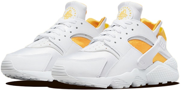 (女性)Nike Air Huarache '白色 大學金' DR5727-100 Lookbook (女性)Nike Air Huarache '白色 大學金' DR5727-100