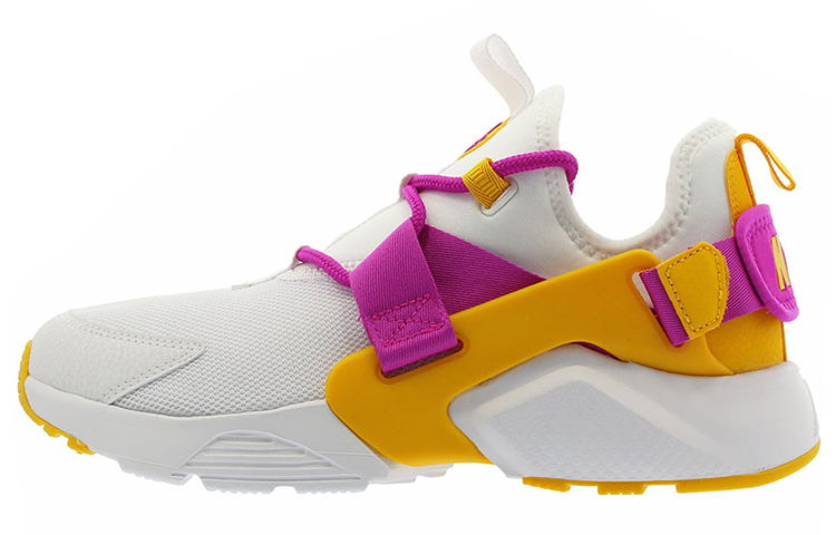 (Women) Nike Air Huarache City Low 'White Fuschia' AH6804-102