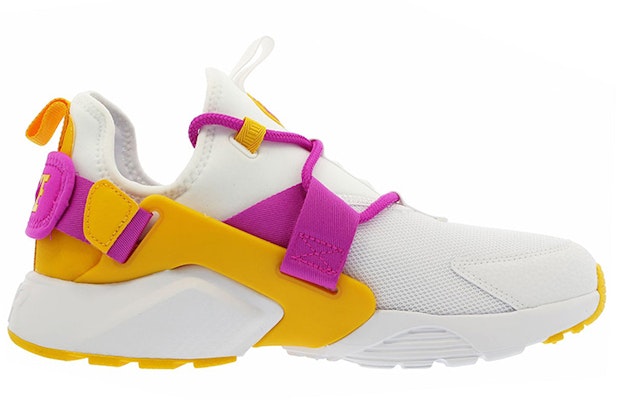 (W) Nike Air Huarache City Low 'Putih Fuschia' AH6804-102 Order (W) Nike Air Huarache City Low 'Putih Fuschia' AH6804-102
