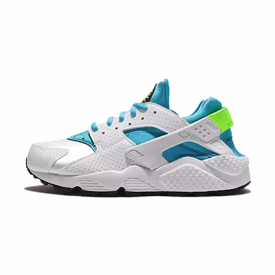 (W) Nike Air Huarache Low-Top White/Green