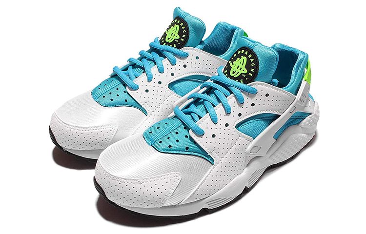 (W) Nike Air Huarache Low-Top White/Green 圖 3
