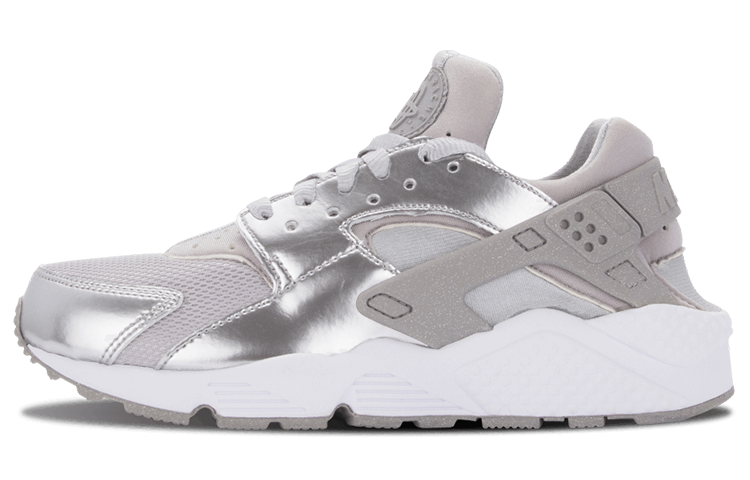 (W) Nike Air Huarache Prm 'Metallic Silver'