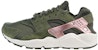(W) Nike Air Huarache Run 'Olive Canvas' Lelaki Perempuan Kasual Sport Shoes AT5700-300
