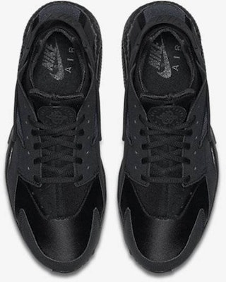 (Women) Nike Air Huarache Run 'Triple Black' 634835-009 Lookbook (Women) Nike Air Huarache Run 'Triple Black' 634835-009