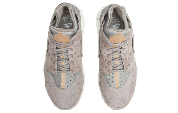 Shop (W) Nike Air Huarache Run CS 'Cobblestone' Sepatu Pria Wanita Sneakers 918411-001