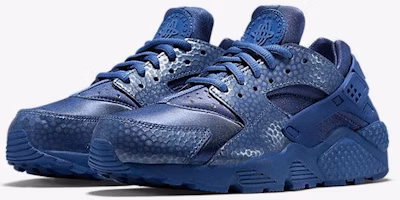 (Women) Nike Air Huarache Run Premium 'Blue Legend' 683818-400 (Women) Nike Air Huarache Run Premium 'Blue Legend' 683818-400
