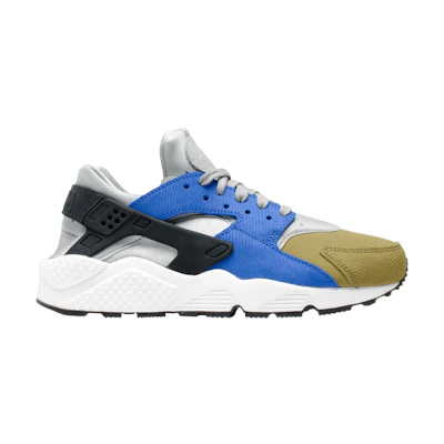 (W) Nike Air Huarache Run PRM 'Silver Royal Olive'