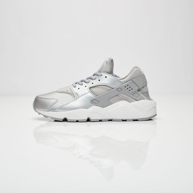 Order (Women) Nike Air Huarache Run SE 'Metallic Silver' 859429-002