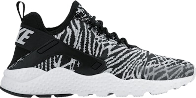 (Women) Nike Air Huarache Run Ultra Jacquard 'Black White' 818061-001 (Women) Nike Air Huarache Run Ultra Jacquard 'Black White' 818061-001