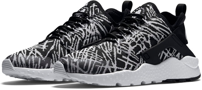 (W) Nike Air Huarache Run Ultra Jacquard 'Hitam Putih' 818061-001 Order (W) Nike Air Huarache Run Ultra Jacquard 'Hitam Putih' 818061-001
