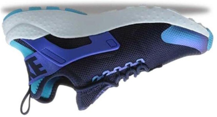 (W) Nike Air Huarache Run Ultra RS 'Midnight Navy Comet Blue' dalam Biru Tentera. AA0520-400 Lookbook (W) Nike Air Huarache Run Ultra RS 'Midnight Navy Comet Blue' dalam Biru Tentera. AA0520-400