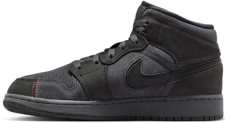 (JR) Nike Air Jordan 1 Mid Hitam Kasut Skate Tahan Lasak Tinggi FQ7742-001 Buy (JR) Nike Air Jordan 1 Mid Hitam Kasut Skate Tahan Lasak Tinggi FQ7742-001