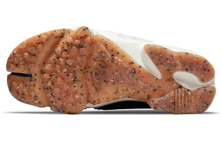 (W) Nike Air Lift Shock Absorption Wear-Resistant Low Top Sports Black Sandals 'Black' 圖 6