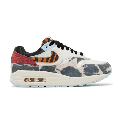 (W) Nike Air Max 1 '87 'Great Indoors Tiger Swoosh Cow Print'