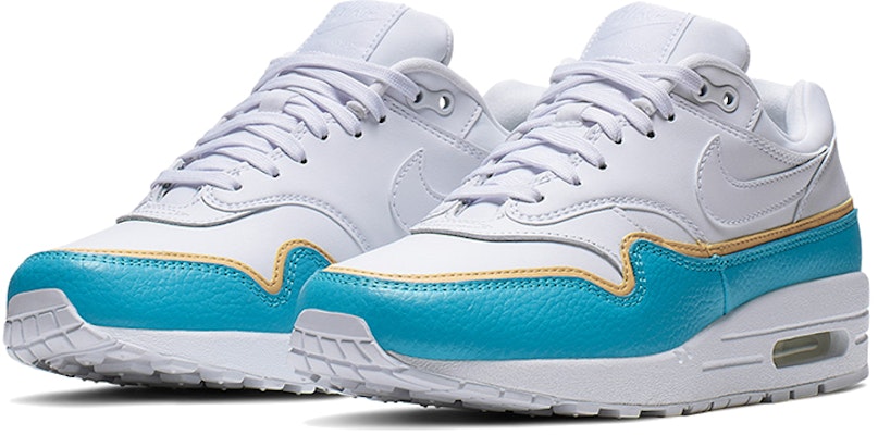 (W) Nike Air Max 1 'Lapisan Berganda - Biru' 881101-103 Lookbook (W) Nike Air Max 1 'Lapisan Berganda - Biru' 881101-103
