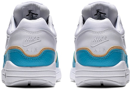 Nike Air Max 1 SE 復古氣墊緩震運動 低筒 跑步鞋 女款 白藍 Purchase Nike Air Max 1 SE 復古氣墊緩震運動 低筒 跑步鞋 女款 白藍