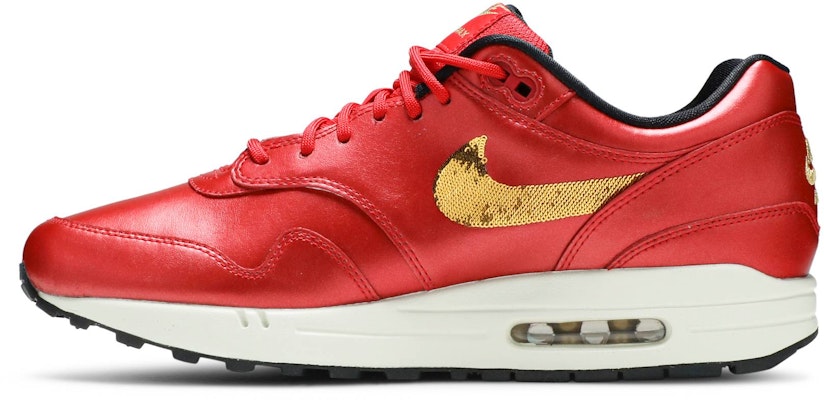 (Women) Nike Air Max 1 'Gold Sequin' CT1149-600 Lookbook (Women) Nike Air Max 1 'Gold Sequin' CT1149-600