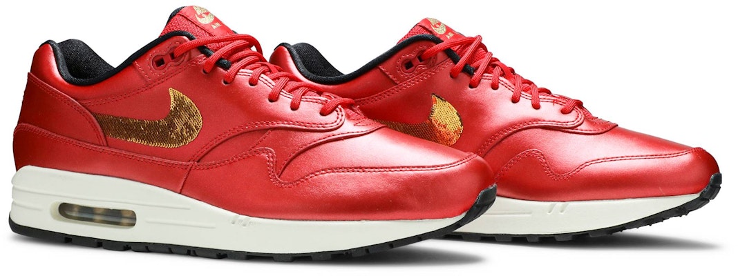 (Women) Nike Air Max 1 'Gold Sequin' CT1149-600 Cheap (Women) Nike Air Max 1 'Gold Sequin' CT1149-600