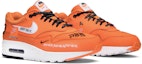 Cheap (Wanita) Nike Air Max 1 'Just Do It Oren' 917691-800
