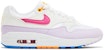 (W) Nike Air Max 1 'Mismatched Swoosh' Lelaki/Wanita HF5071-100