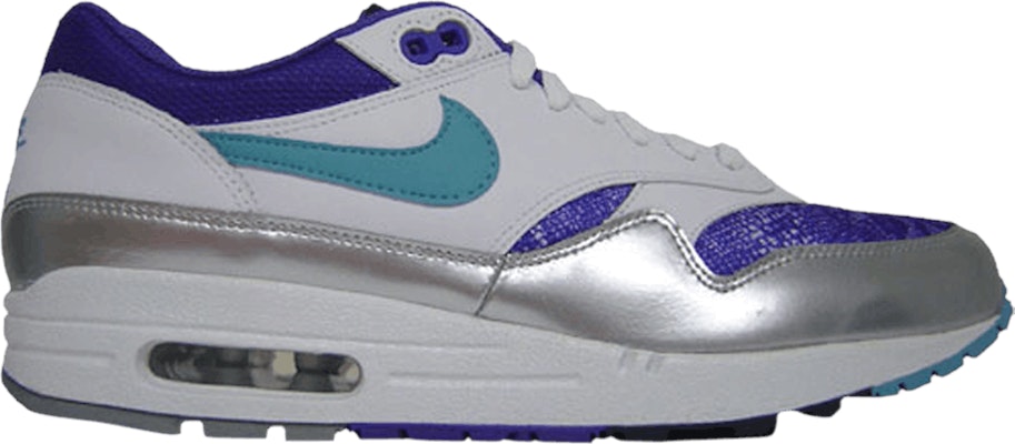 (女性)Nike Air Max 1 '銀色 大學紫' 319986-141 Buy (女性)Nike Air Max 1 '銀色 大學紫' 319986-141
