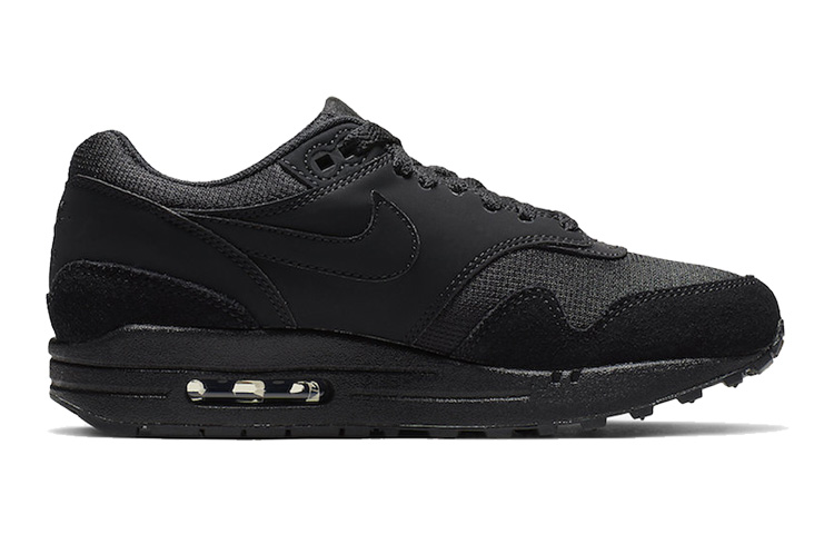 Order (W) Nike Air Max 1 'Triple Black' Hitam Seluruhnya 319986-045