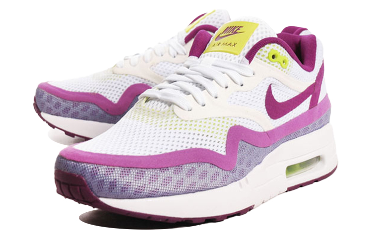(W) Nike Air Max 1 BR Bright Grape Venom Green 'White' 圖 2