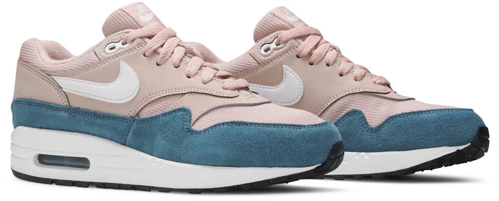 (W) 耐克Air Max 1 天青色粒子米色 319986-405 Cheap (W) 耐克Air Max 1 天青色粒子米色 319986-405