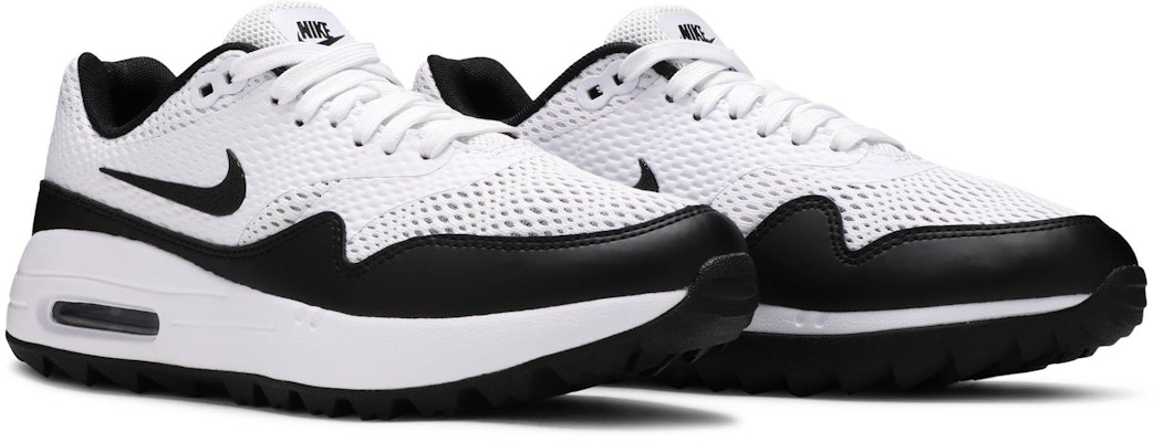 (W) 耐克Air Max 1高尔夫 '白黑' CI7736-100 Cheap (W) 耐克Air Max 1高尔夫 '白黑' CI7736-100