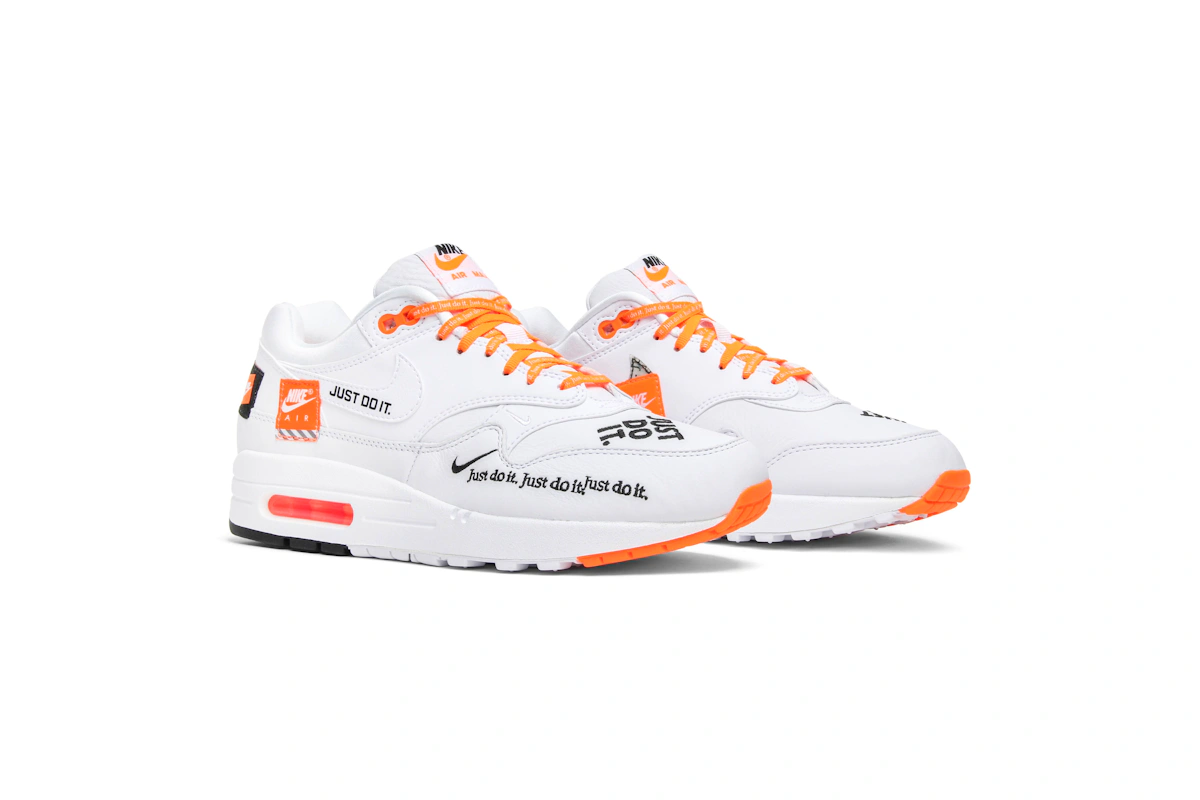 (Women) Nike Air Max 1 Just Do It White