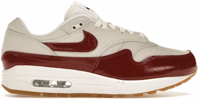 (Women) Nike Air Max 1 LX 'Team Red Croc' FJ3169-100 (Women) Nike Air Max 1 LX 'Team Red Croc' FJ3169-100