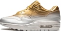 Buy (Wanita) Nike Air Max 1 LX Emas Metalik Platinum Metalik 917691-700