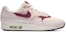 (W) Nike Air Max 1 Premium 'Barely Rose True Berry' Wanita 454746-604