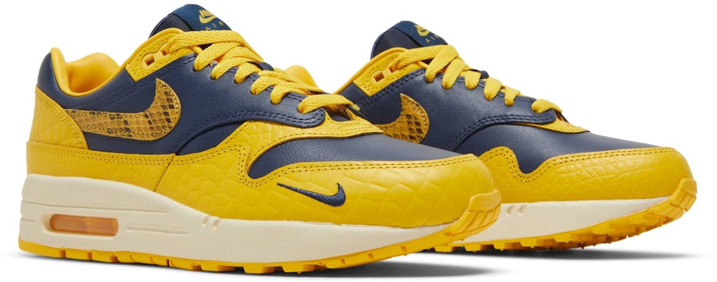 (Women) Nike Air Max 1 Premium 'Michigan Snakeskin' FJ5479-410 Cheap (Women) Nike Air Max 1 Premium 'Michigan Snakeskin' FJ5479-410
