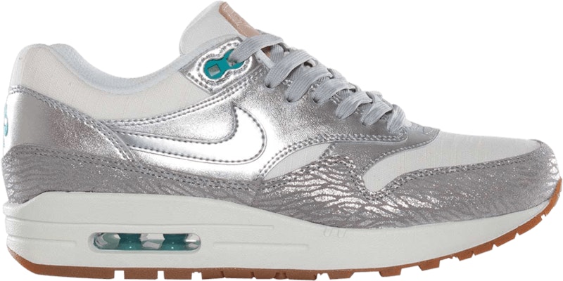(W) Nike Air Max 1 Premium 'Sail Plata Metálica Gum' 454746-101 Buy (W) Nike Air Max 1 Premium 'Sail Plata Metálica Gum' 454746-101